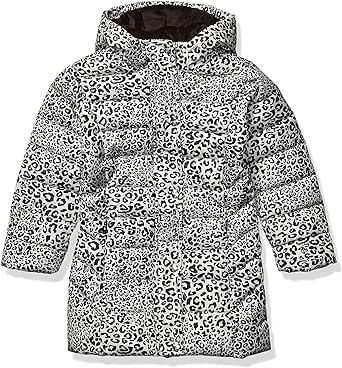 kensie Girls' Little Mid Length Puffer Jacket